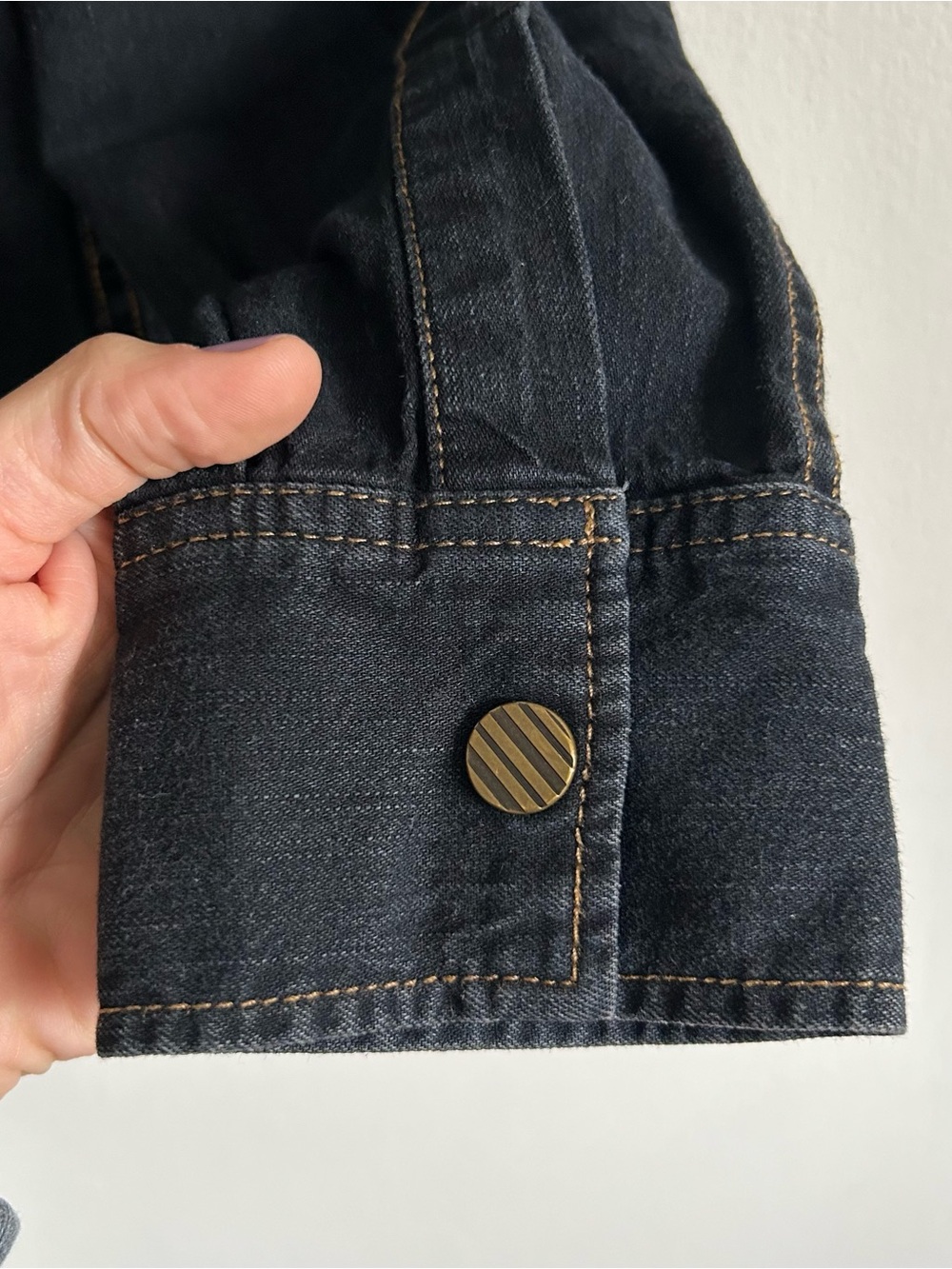 Billy Reid Shoals Denim Shirt - Picture 8 of 11